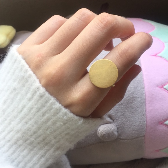 Madewell solid circle Rings - Picture 7 of 8